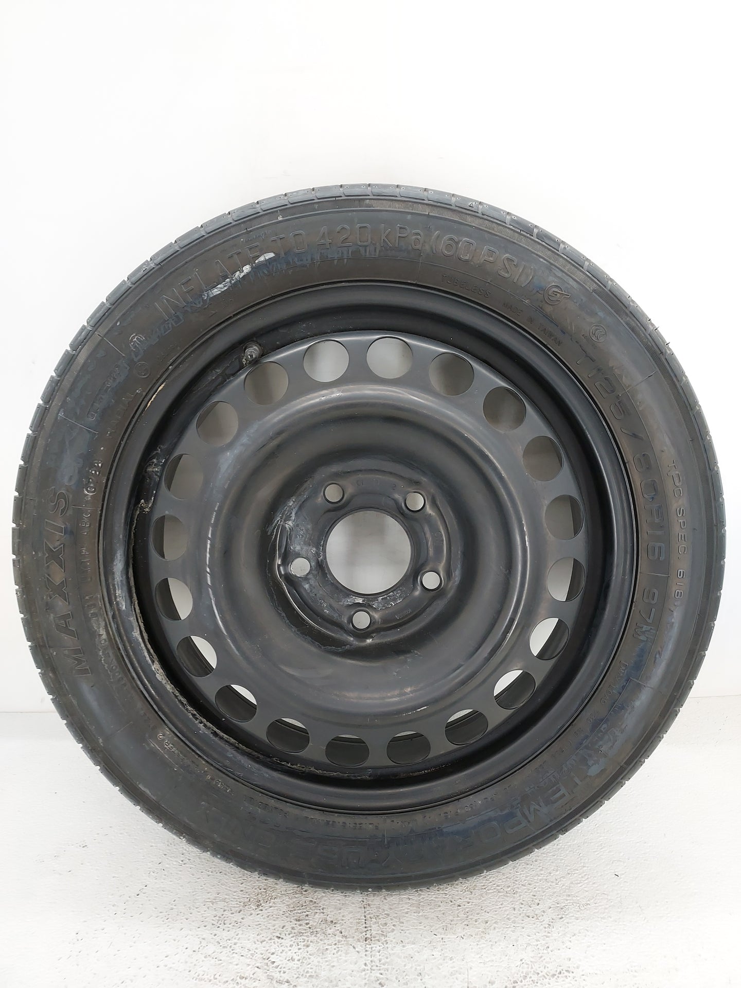 2016-2022 Chevrolet Malibu Spare Donut Tire Wheel Rim Oem 1420772 - Oemusedautoparts1.com