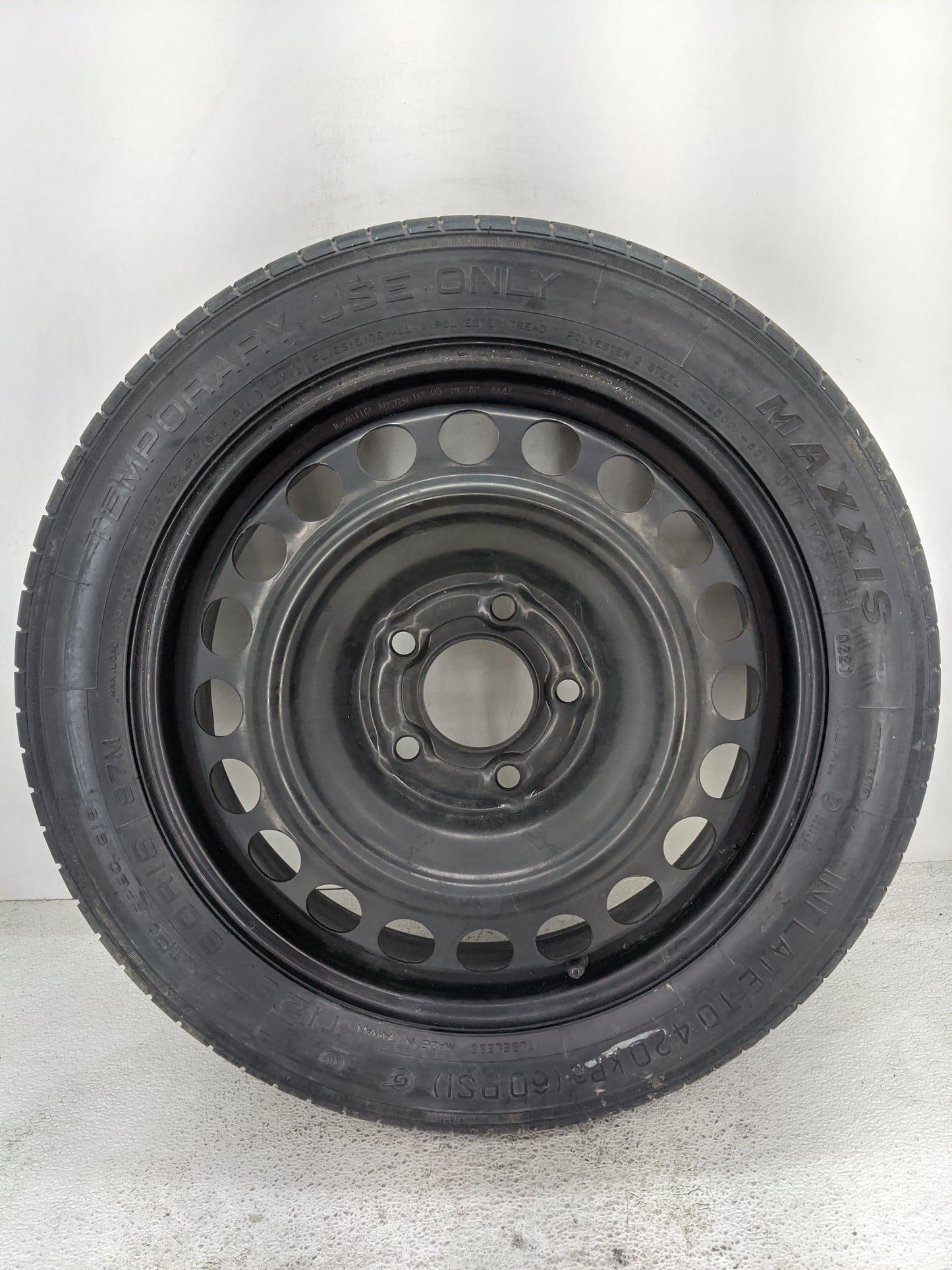 2016-2022 Chevrolet Malibu Spare Donut Tire Wheel Rim Oem - Oemusedautoparts1.com