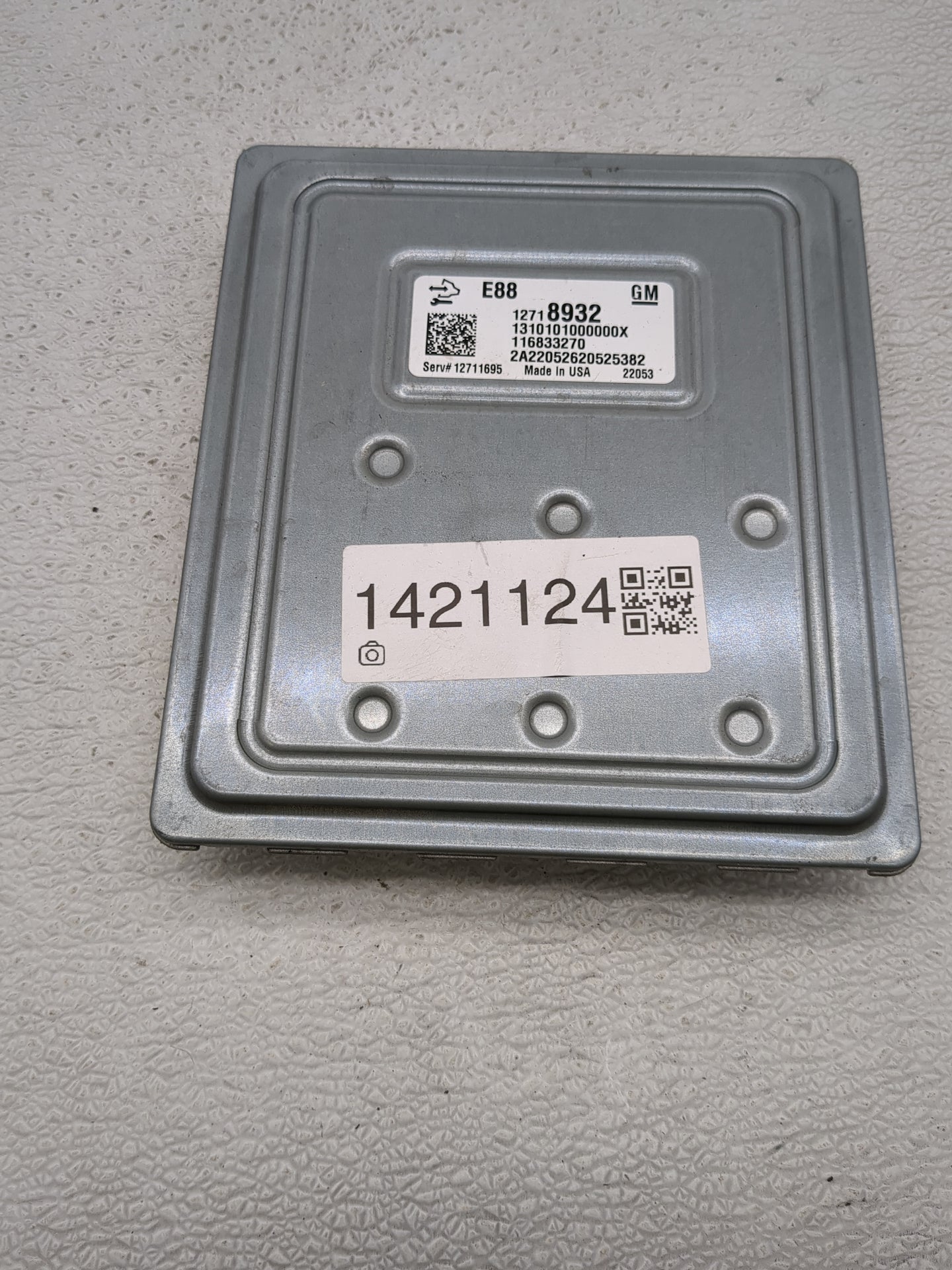 2020-2021 Chevrolet Malibu PCM Engine Control Computer ECU ECM PCU OEM P/N:116833270 12718932 Fits Fits 2020 2021 2022 OEM U