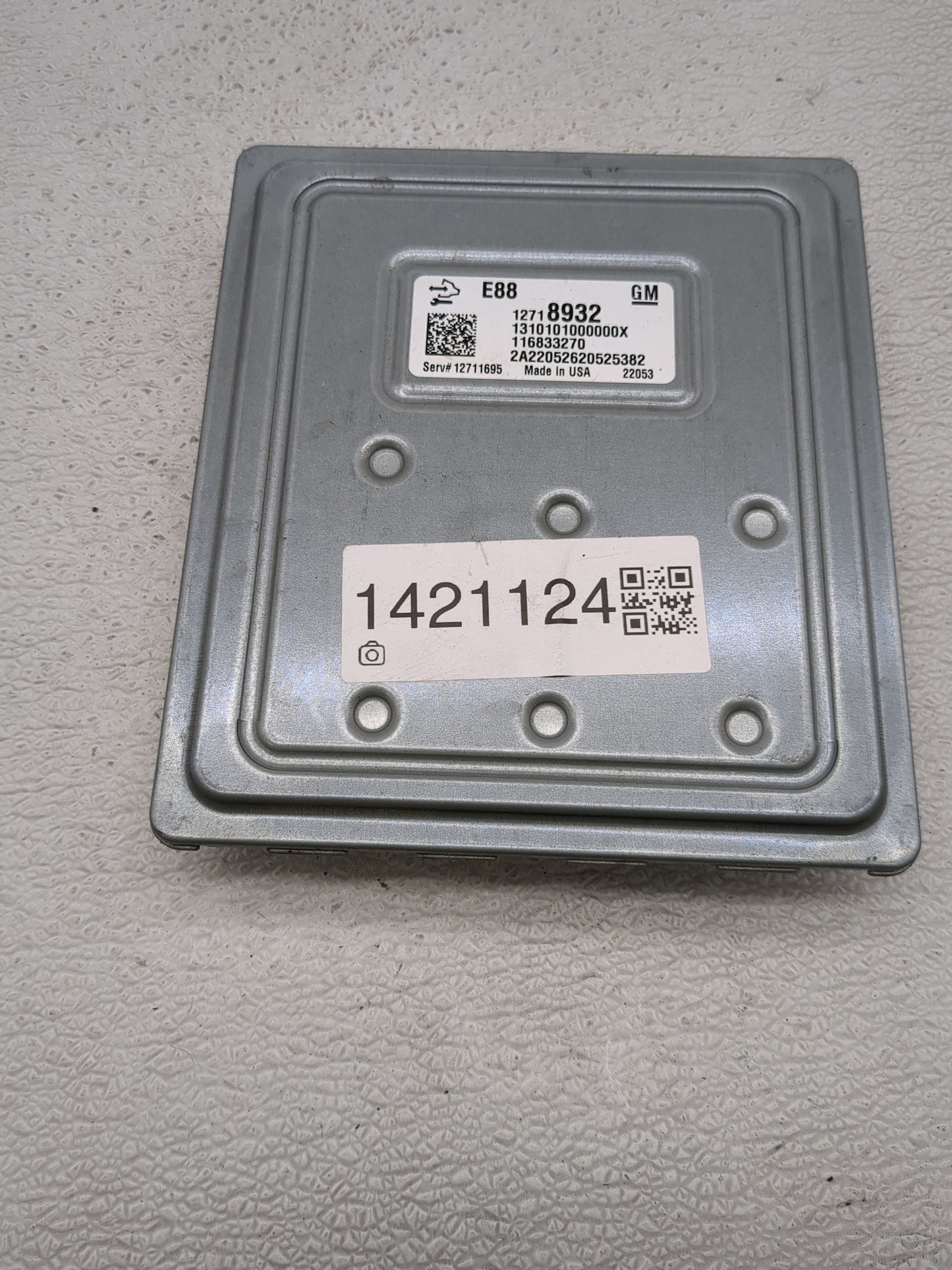 2020-2021 Chevrolet Malibu PCM Engine Control Computer ECU ECM PCU OEM P/N:116833270 12718932 Fits Fits 2020 2021 2022 OEM U