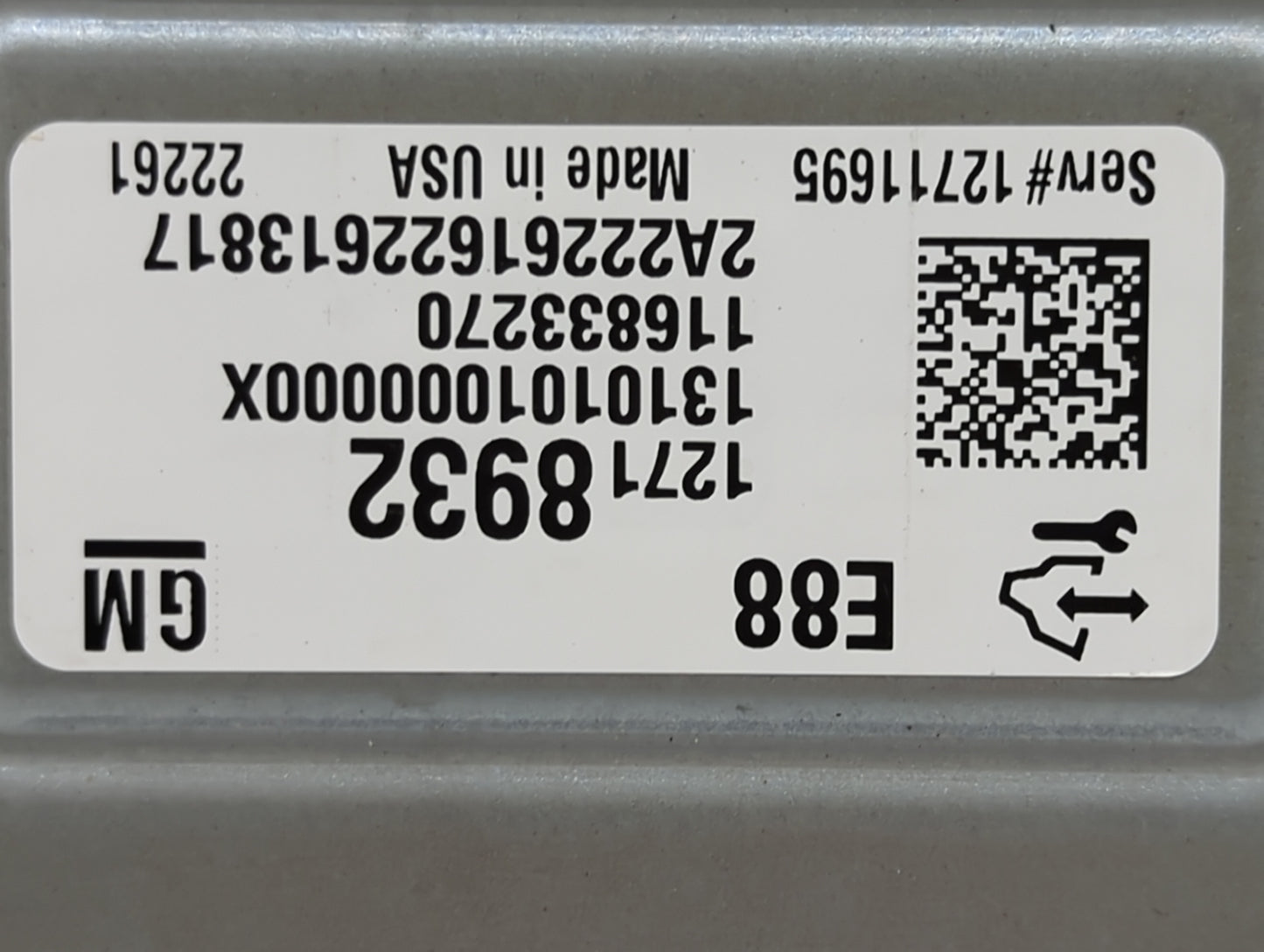 2020-2021 Chevrolet Malibu PCM Engine Control Computer ECU ECM PCU OEM P/N:12718932 13101010000000X Fits Fits 2020 2021 2022