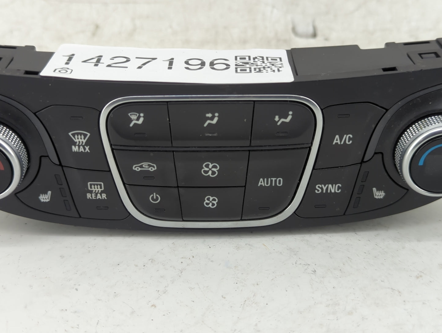 2018-2021 Chevrolet Malibu Climate Control Module Temperature AC/Heater Replacement P/N:84684288 Fits Fits 2018 2019 2020 20