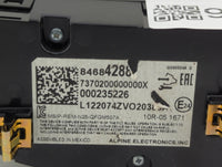 2018-2021 Chevrolet Malibu Climate Control Module Temperature AC/Heater Replacement P/N:84684288 Fits Fits 2018 2019 2020 20