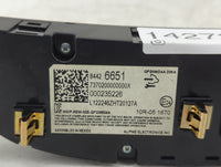 2019-2021 Chevrolet Malibu Climate Control Module Temperature AC/Heater Replacement P/N:84426651 Fits Fits 2019 2020 2021 OE