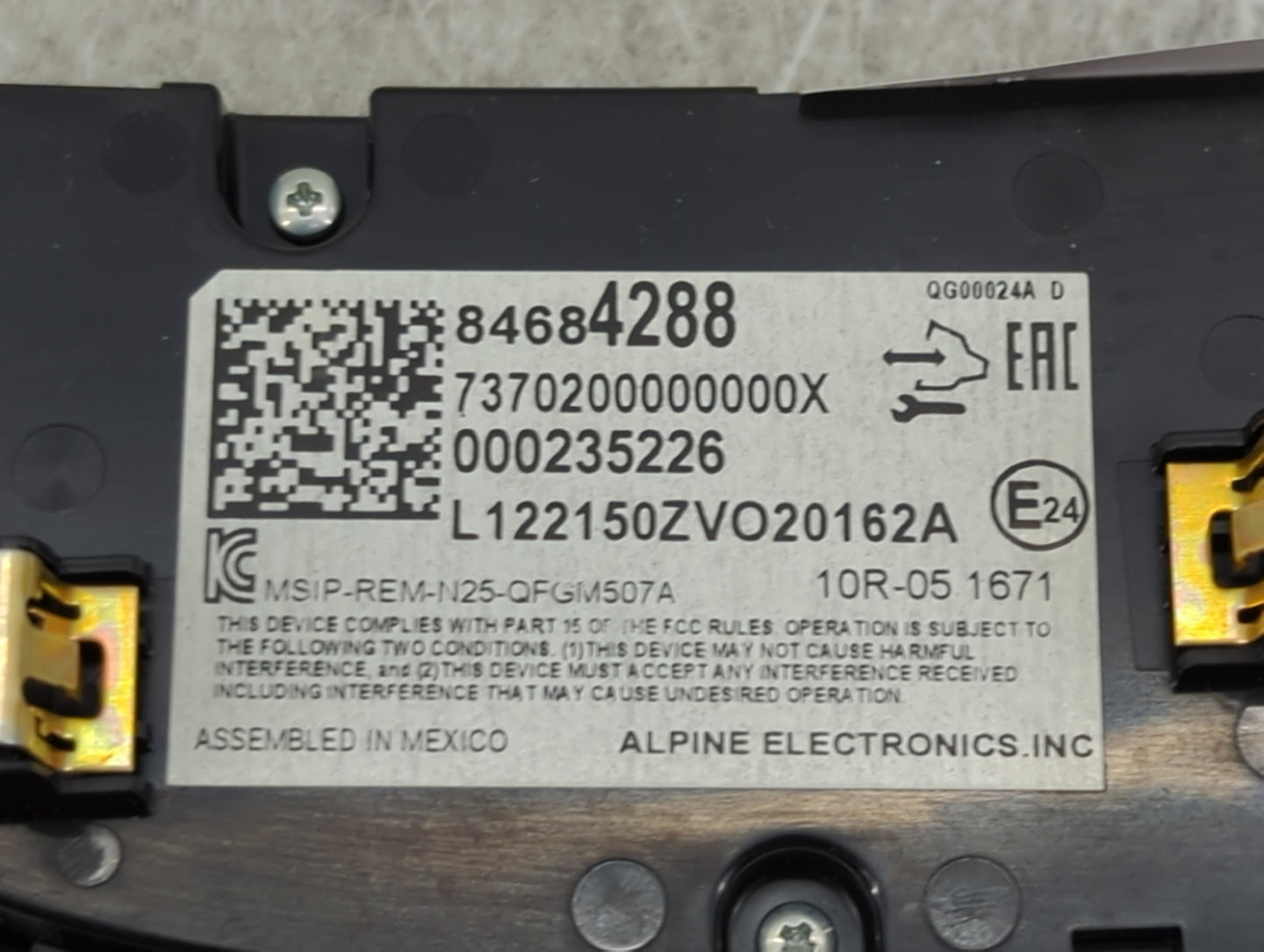 2018-2021 Chevrolet Malibu Climate Control Module Temperature AC/Heater Replacement P/N:84684288 7370200000000X Fits OEM Use