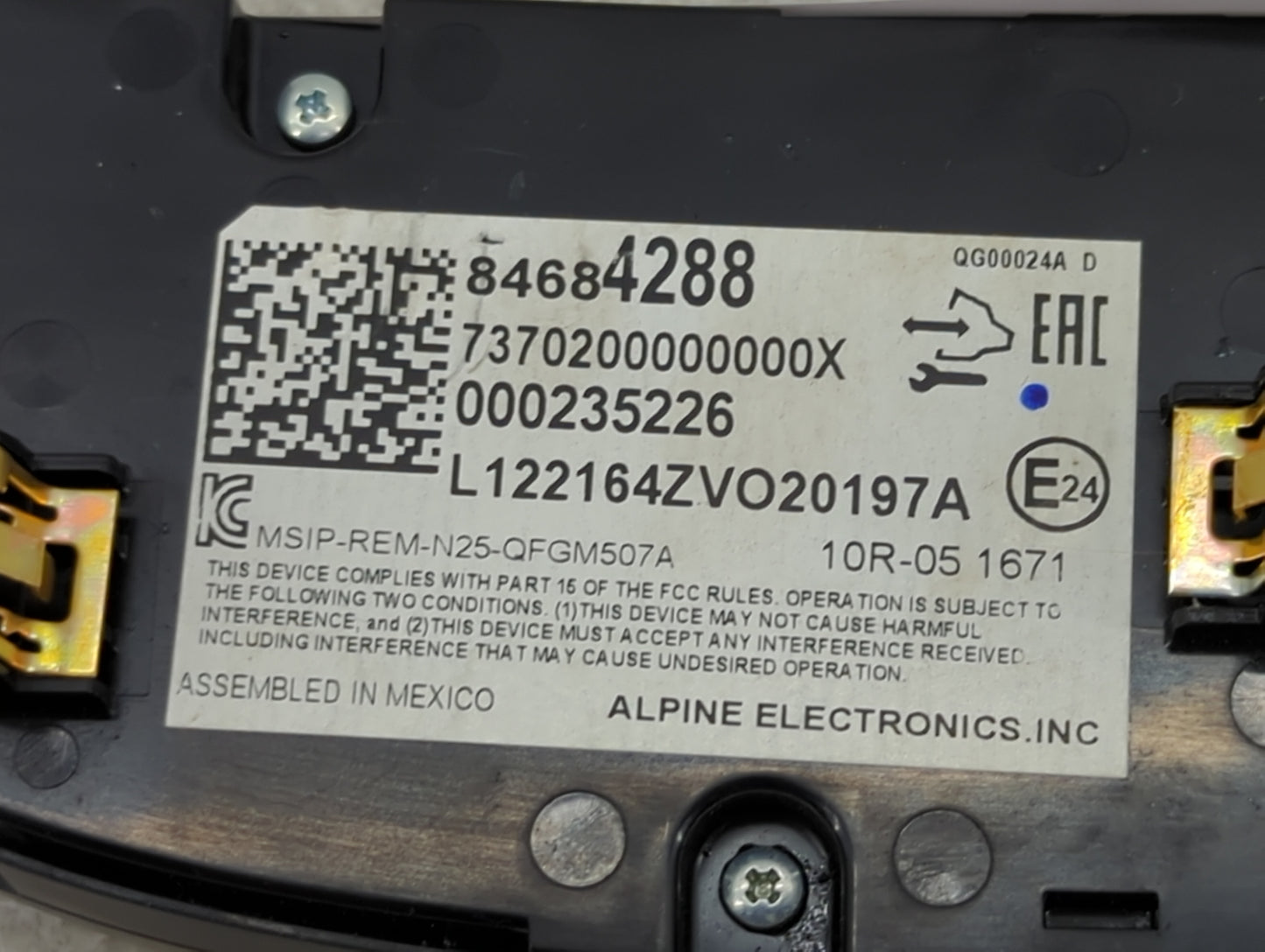 2018-2021 Chevrolet Malibu Climate Control Module Temperature AC/Heater Replacement P/N:84684288 7370200000000X Fits OEM Use