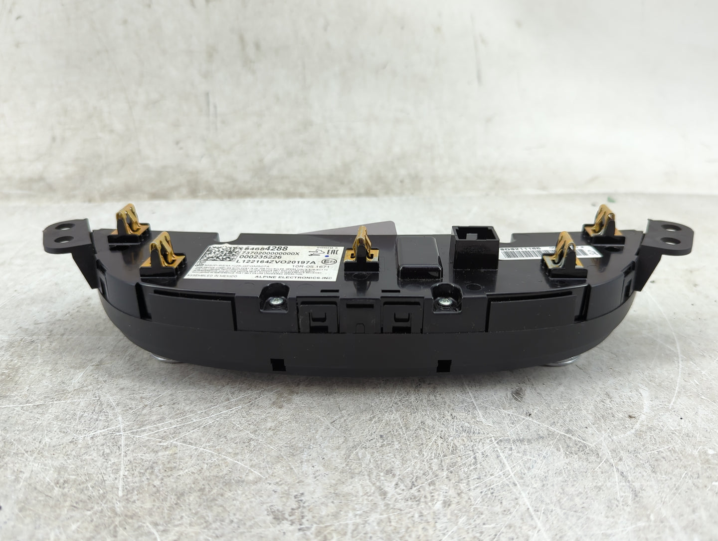 2018-2021 Chevrolet Malibu Climate Control Module Temperature AC/Heater Replacement P/N:84684288 7370200000000X Fits OEM Use