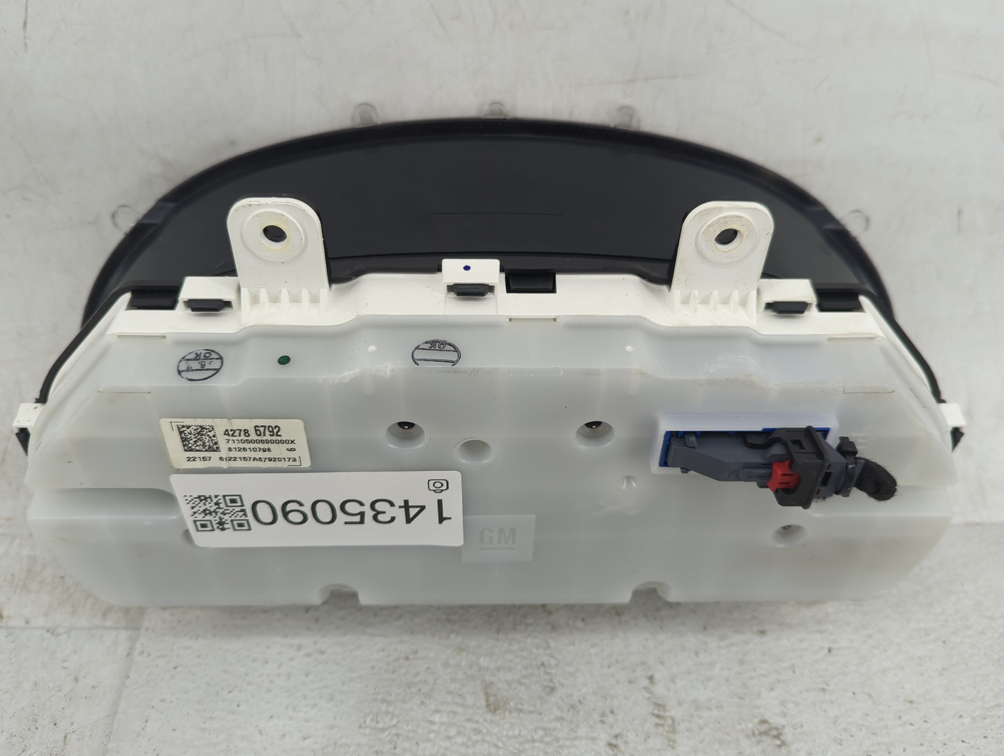 2022 Chevrolet Malibu Instrument Cluster Speedometer Gauges P/N:42786792 Fits OEM Used Auto Parts - Oemusedautoparts1.com