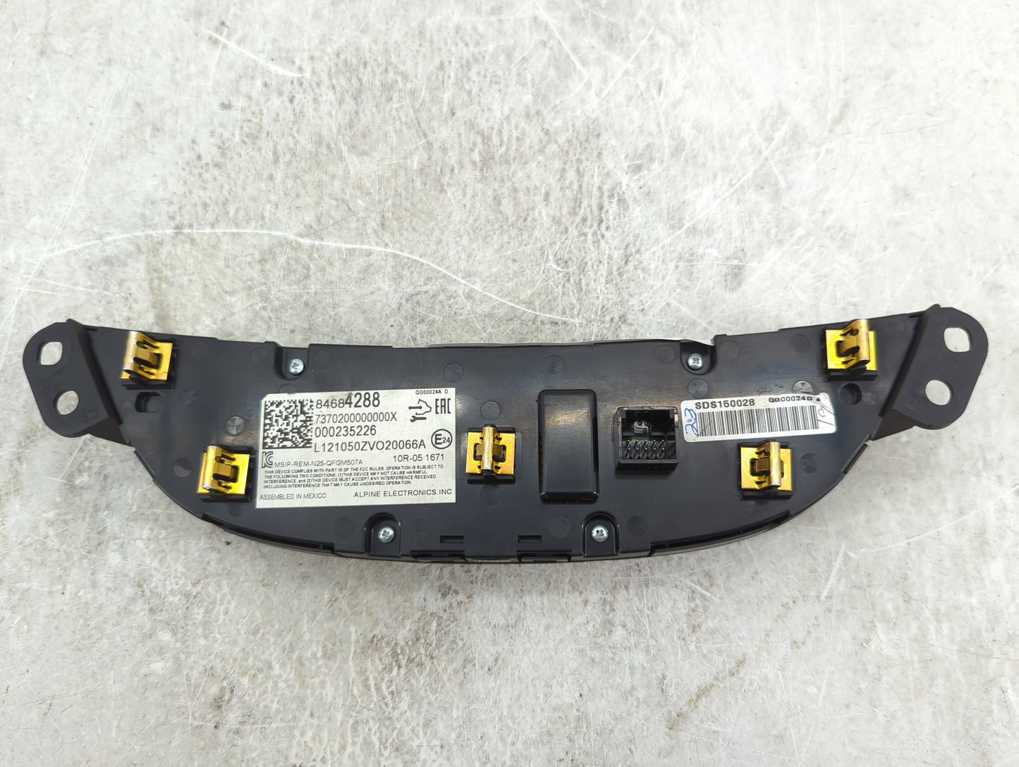 2018-2021 Chevrolet Malibu Climate Control Module Temperature AC/Heater Replacement P/N:84684288 7370200000000X Fits OEM Use
