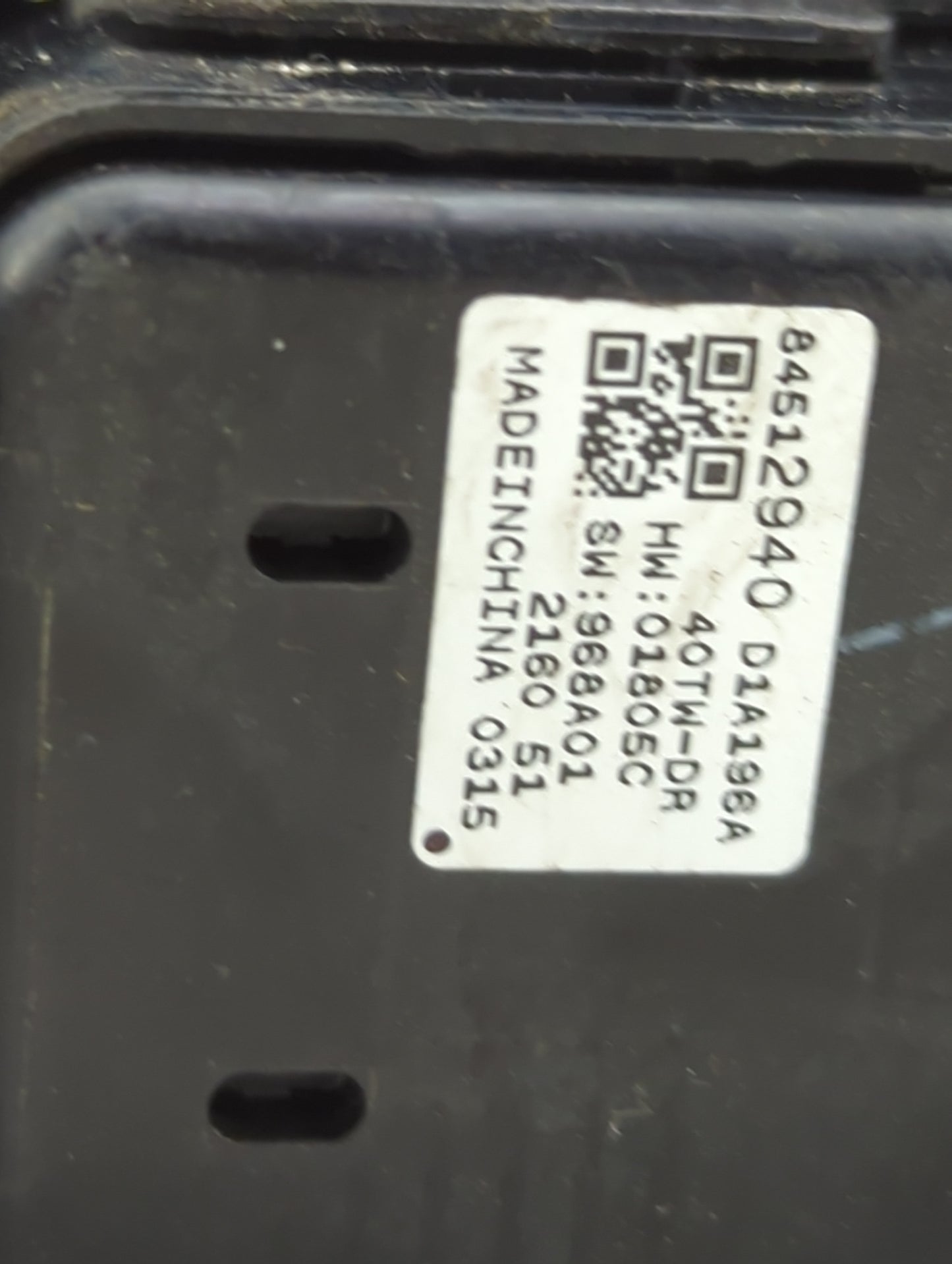 2016-2021 Chevrolet Malibu Master Power Window Switch Replacement Driver Side Left P/N:84512940 Fits OEM Used Auto Parts - O