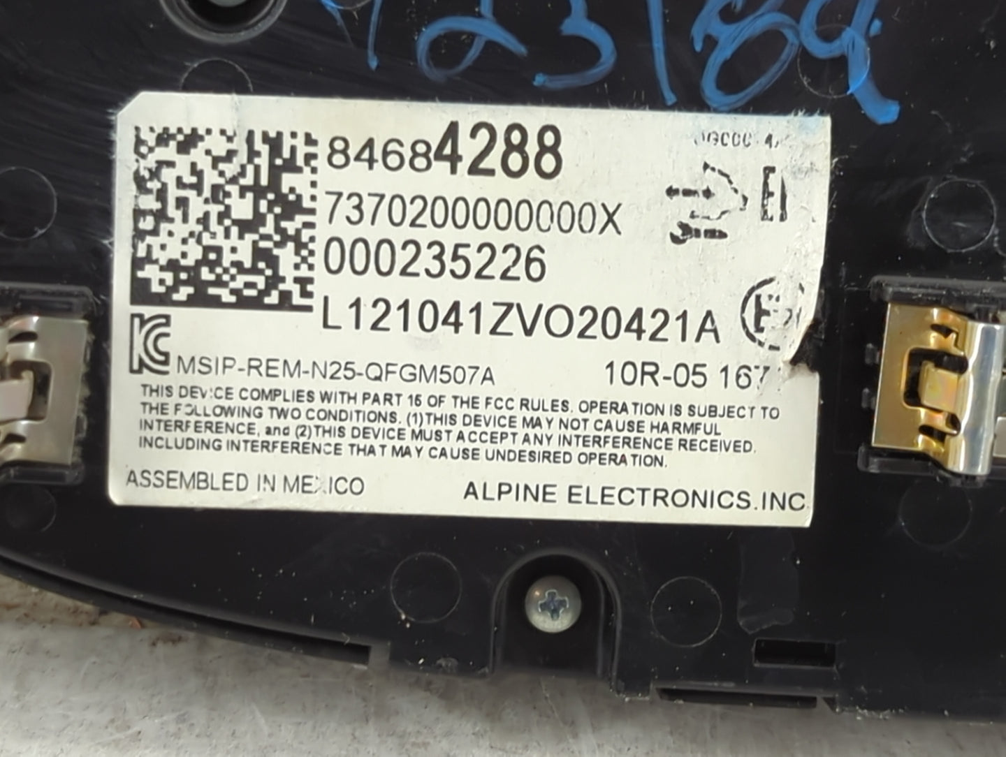 2018-2021 Chevrolet Malibu Climate Control Module Temperature AC/Heater Replacement P/N:84684288 7370200000000X Fits OEM Use