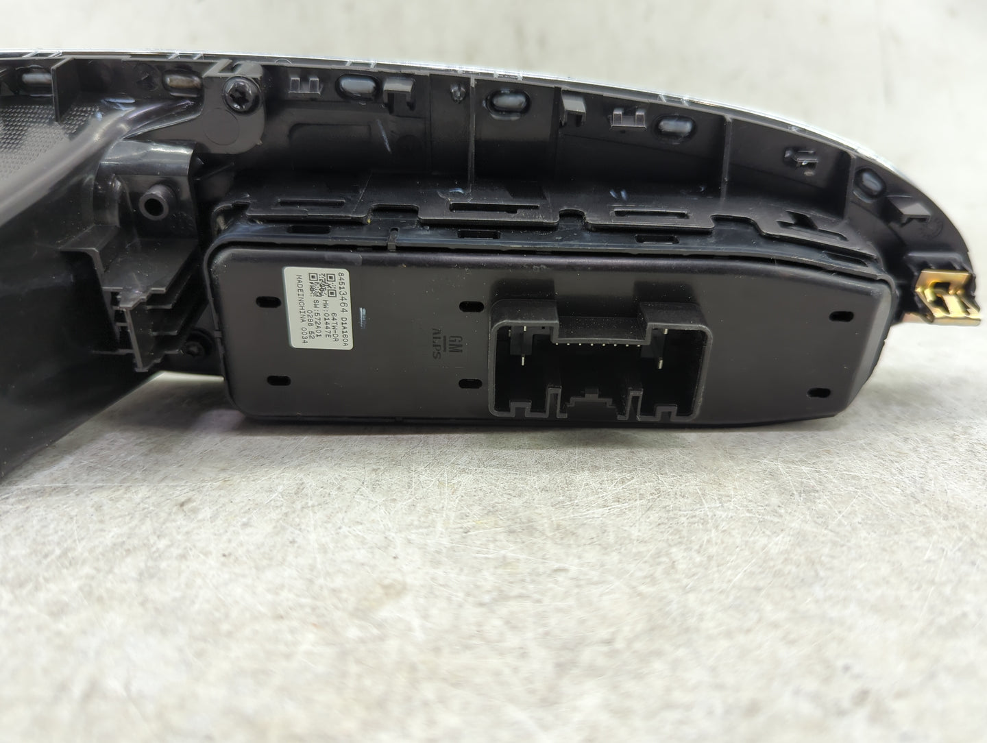 2016-2021 Chevrolet Malibu Master Power Window Switch Replacement Driver Side Left P/N:84493909 Fits OEM Used Auto Parts - O
