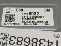 2020-2021 Chevrolet Malibu PCM Engine Control Computer ECU ECM PCU OEM P/N:12718932 12711695 Fits Fits 2020 2021 2022 OEM Us
