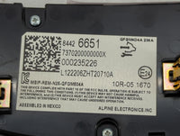 2019-2021 Chevrolet Malibu Climate Control Module Temperature AC/Heater Replacement P/N:84426651 7370200000000X Fits OEM Use