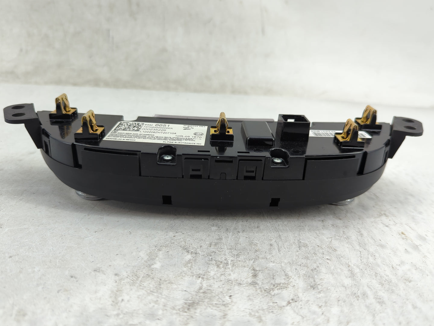 2019-2021 Chevrolet Malibu Climate Control Module Temperature AC/Heater Replacement P/N:84426651 7370200000000X Fits OEM Use