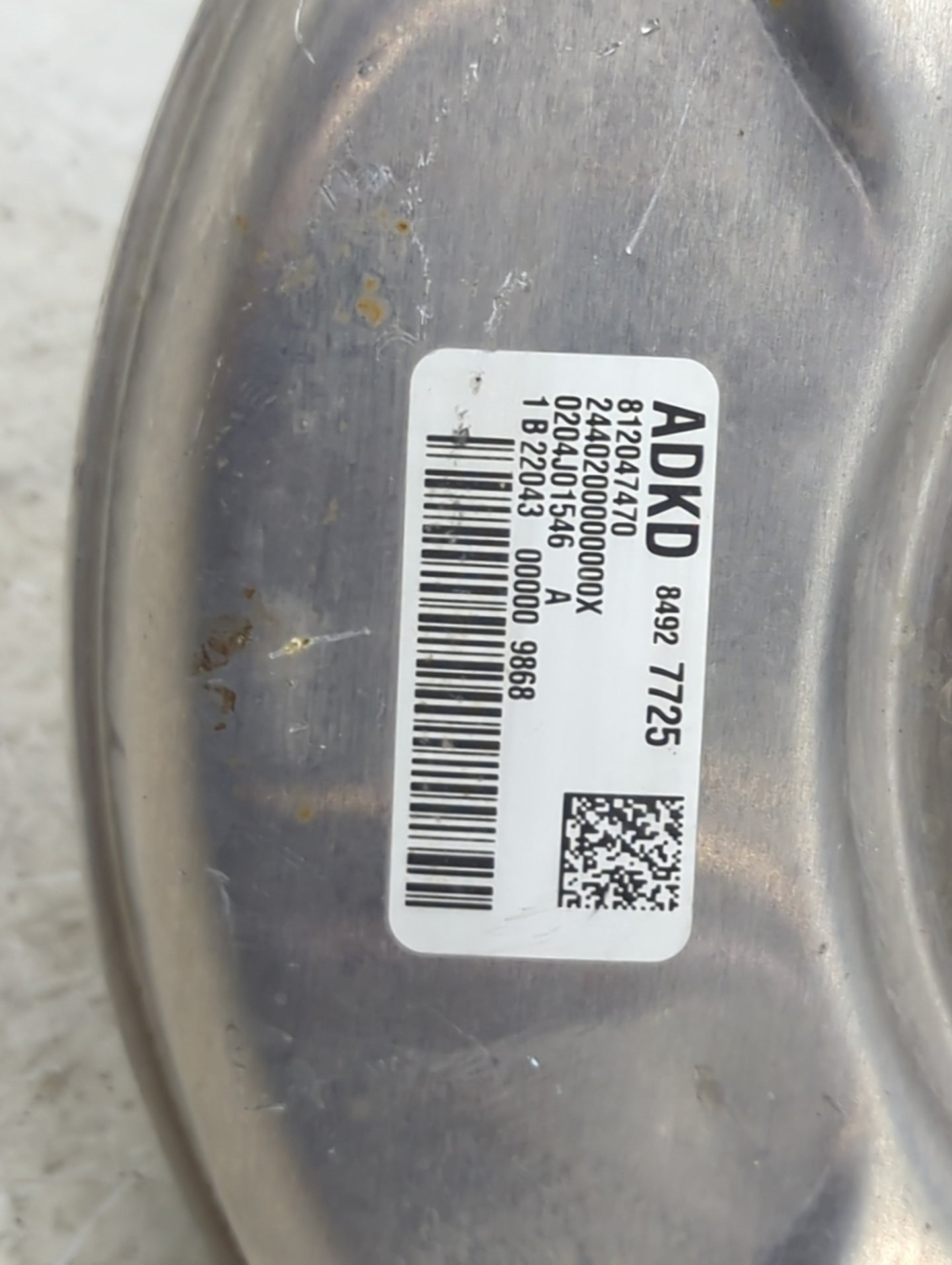 2016-2021 Chevrolet Malibu Power Brake Booster Oem 1450852 - Oemusedautoparts1.com