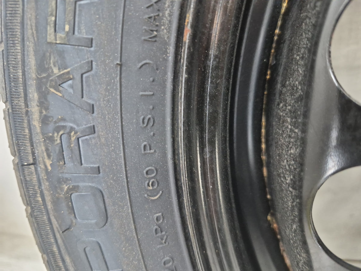 2016-2022 Chevrolet Malibu Spare Donut Tire Wheel Rim Oem Black - Oemusedautoparts1.com