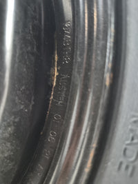 2016-2022 Chevrolet Malibu Spare Donut Tire Wheel Rim Oem Black - Oemusedautoparts1.com