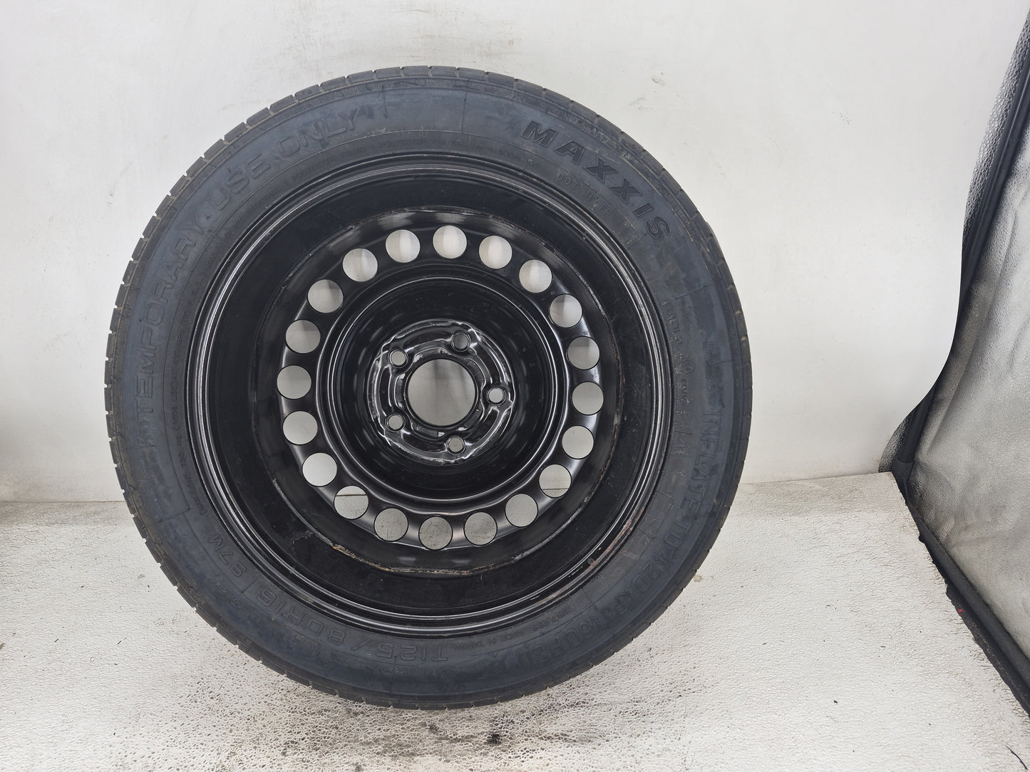 2016-2022 Chevrolet Malibu Spare Donut Tire Wheel Rim Oem Black - Oemusedautoparts1.com