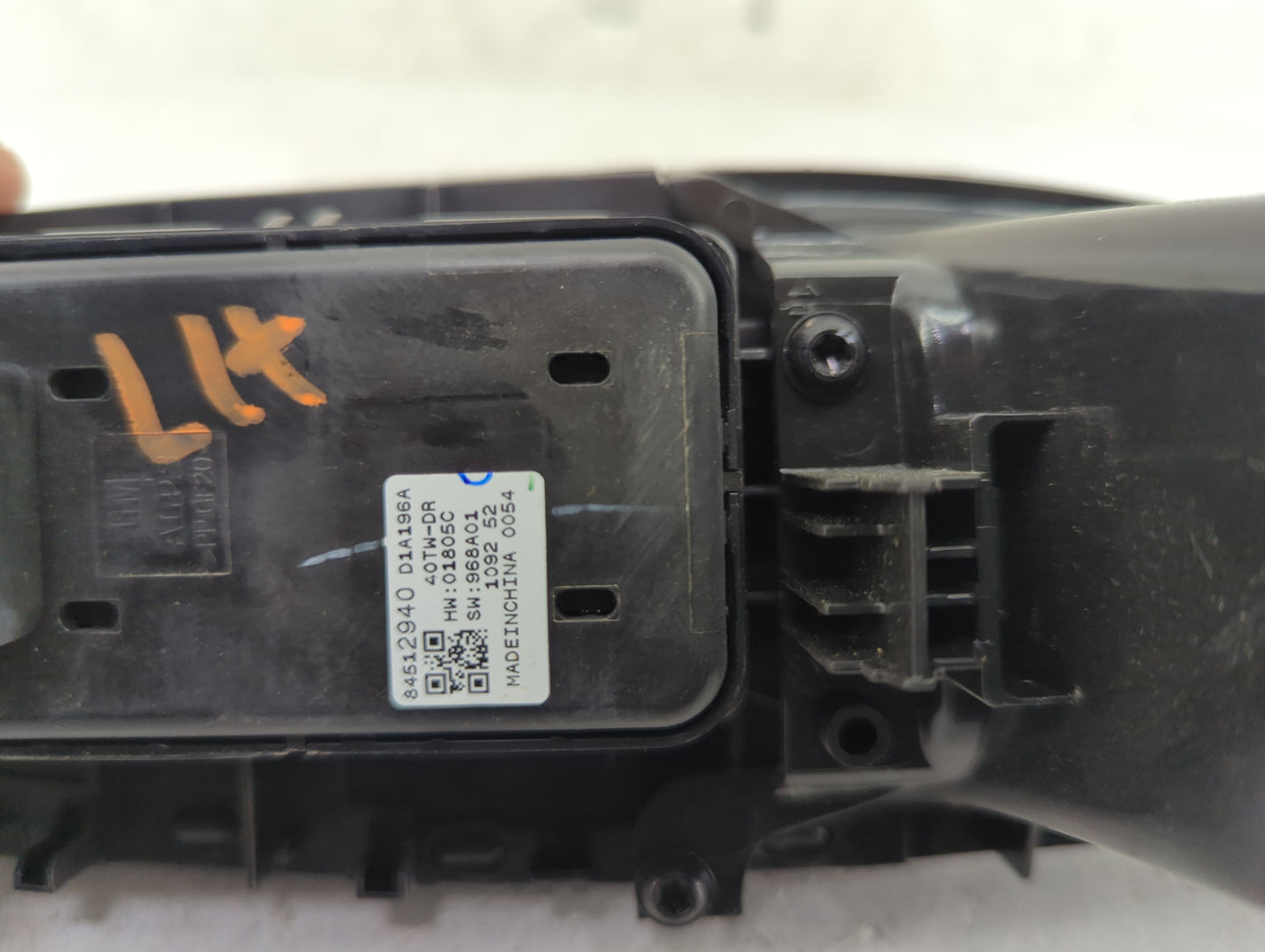 2016-2021 Chevrolet Malibu Master Power Window Switch Replacement Driver Side Left P/N:84512940 D1A196A Fits OEM Used Auto P