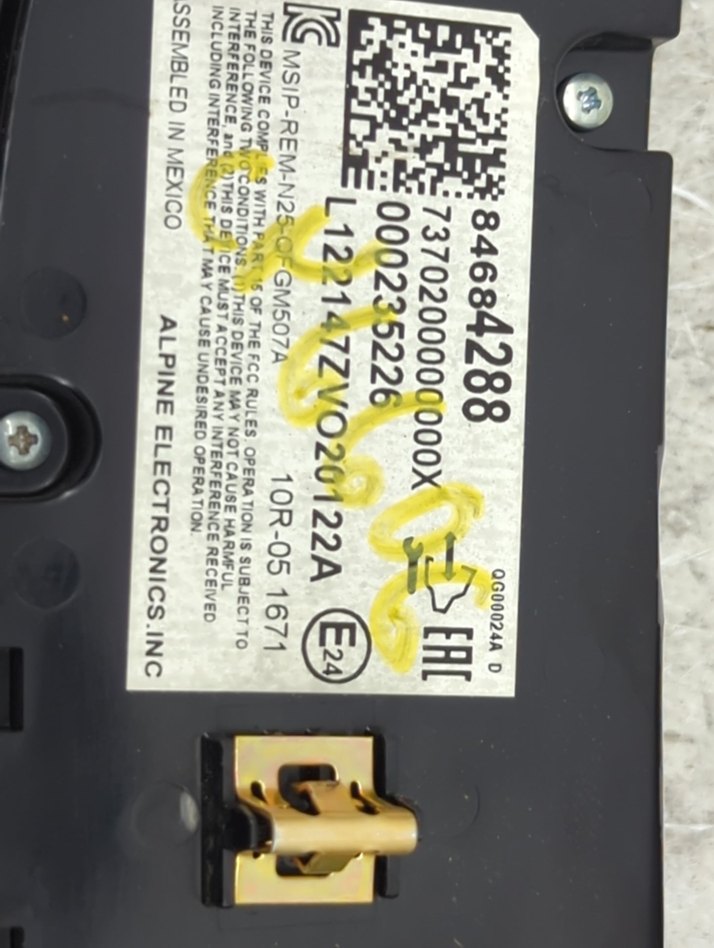 2018-2021 Chevrolet Malibu Climate Control Module Temperature AC/Heater Replacement P/N:84684288 13594186 Fits OEM Used Auto