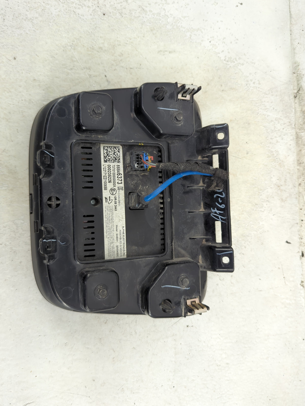 2022 Chevrolet Malibu Information Radio Display Screen 1494361 - Oemusedautoparts1.com