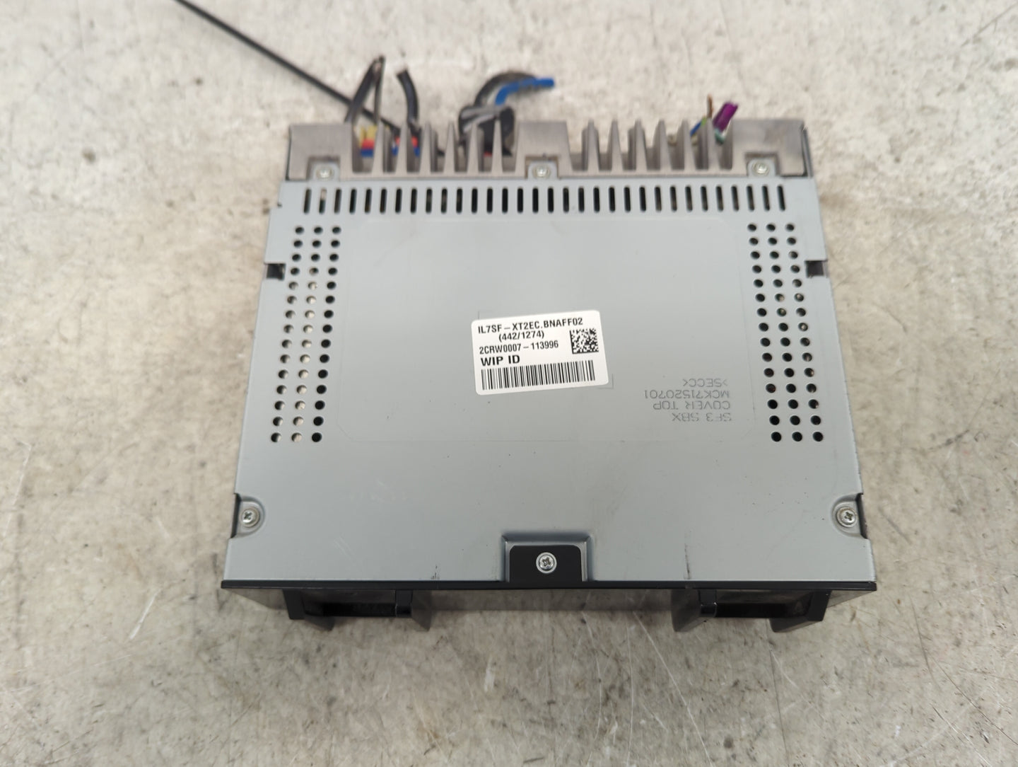2022 Chevrolet Malibu Radio AM FM Cd Player Receiver Replacement P/N:85572148 IL7SF, XT2EC.BNAFF02 Fits OEM Used Auto Parts 
