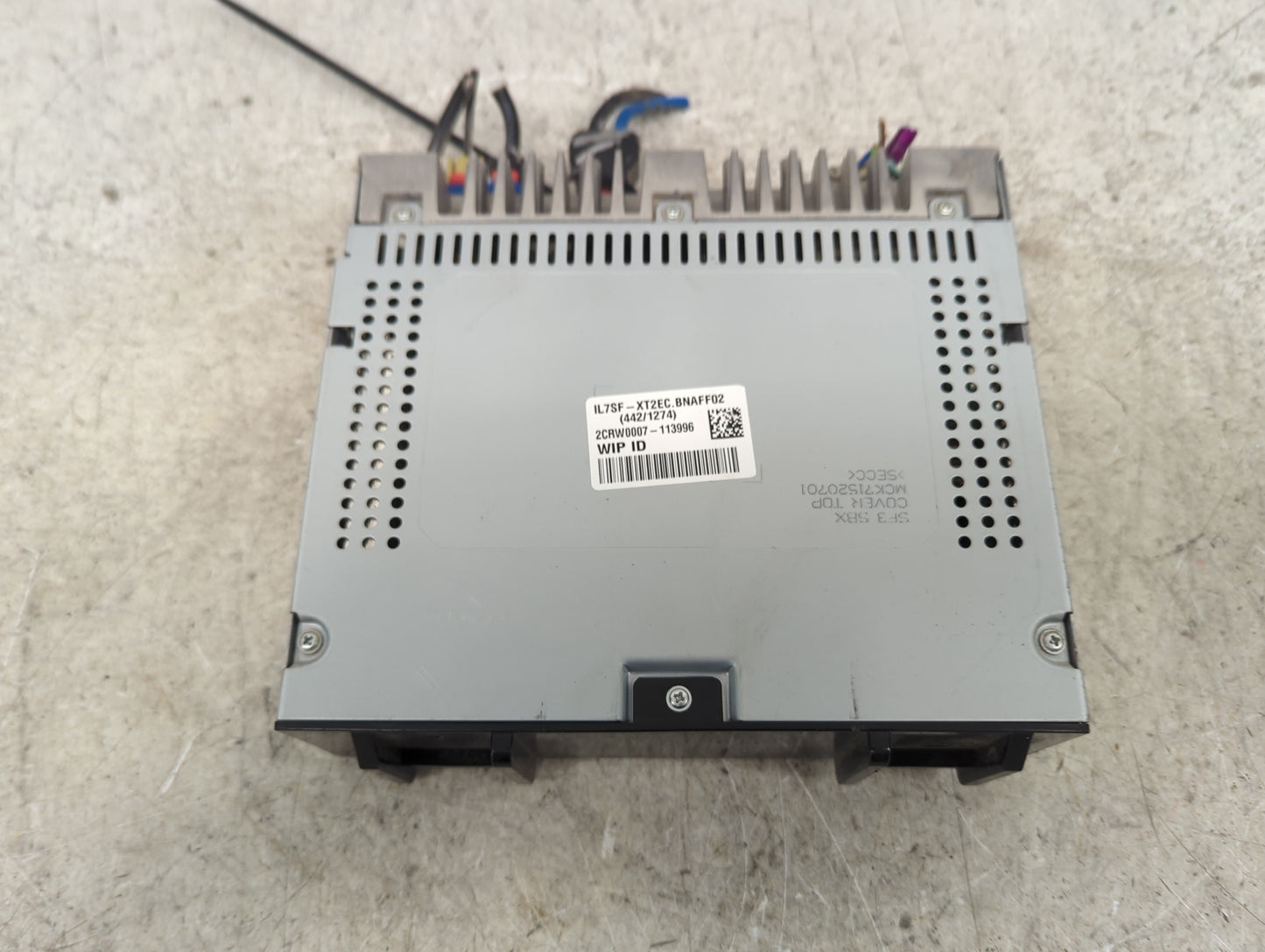 2022 Chevrolet Malibu Radio AM FM Cd Player Receiver Replacement P/N:85572148 IL7SF, XT2EC.BNAFF02 Fits OEM Used Auto Parts 