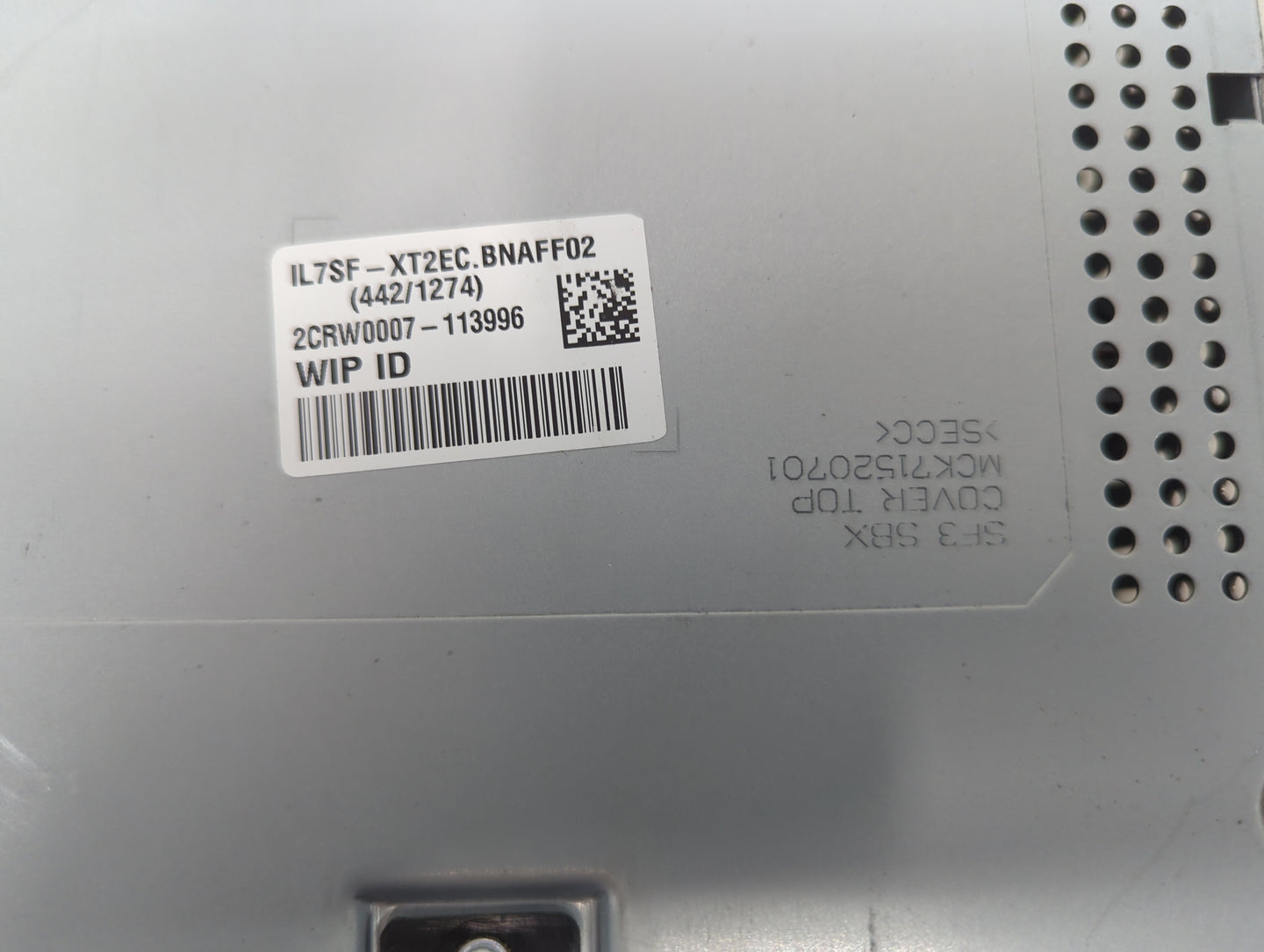 2022 Chevrolet Malibu Radio AM FM Cd Player Receiver Replacement P/N:85572148 IL7SF, XT2EC.BNAFF02 Fits OEM Used Auto Parts 