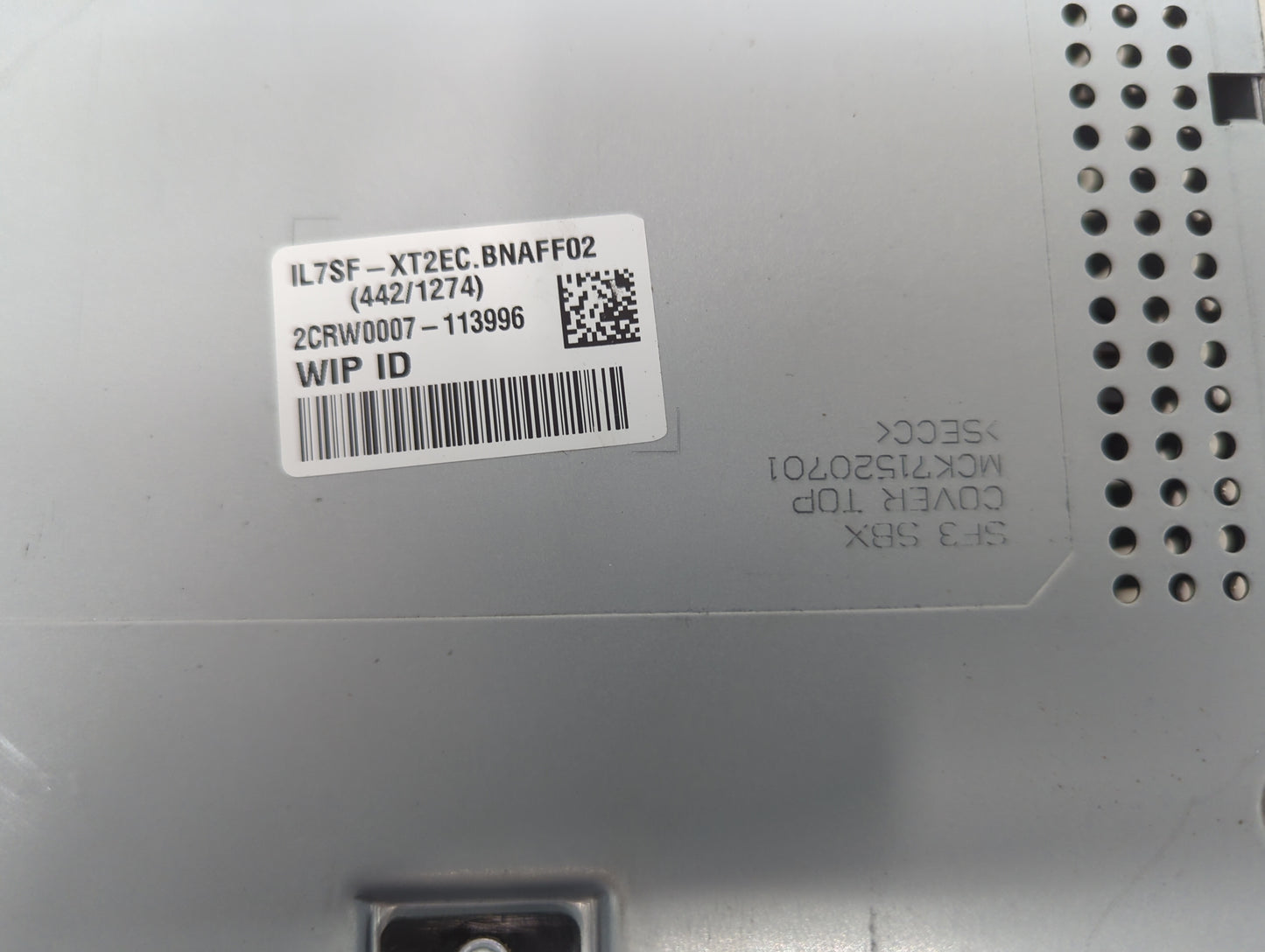 2022 Chevrolet Malibu Radio AM FM Cd Player Receiver Replacement P/N:85572148 IL7SF, XT2EC.BNAFF02 Fits OEM Used Auto Parts 