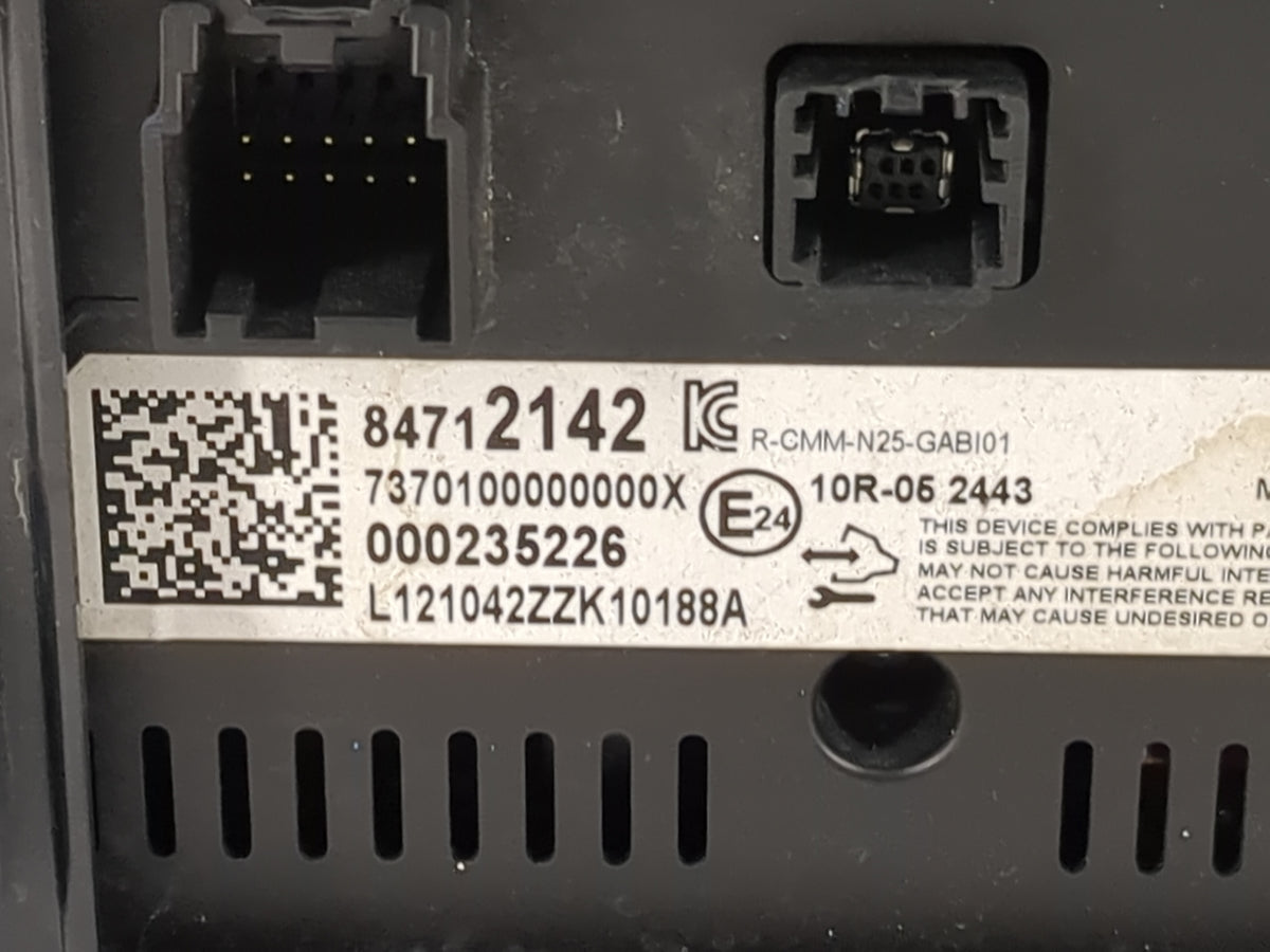 2022 Chevrolet Malibu Information Display Screen 1496123 - Oemusedautoparts1.com