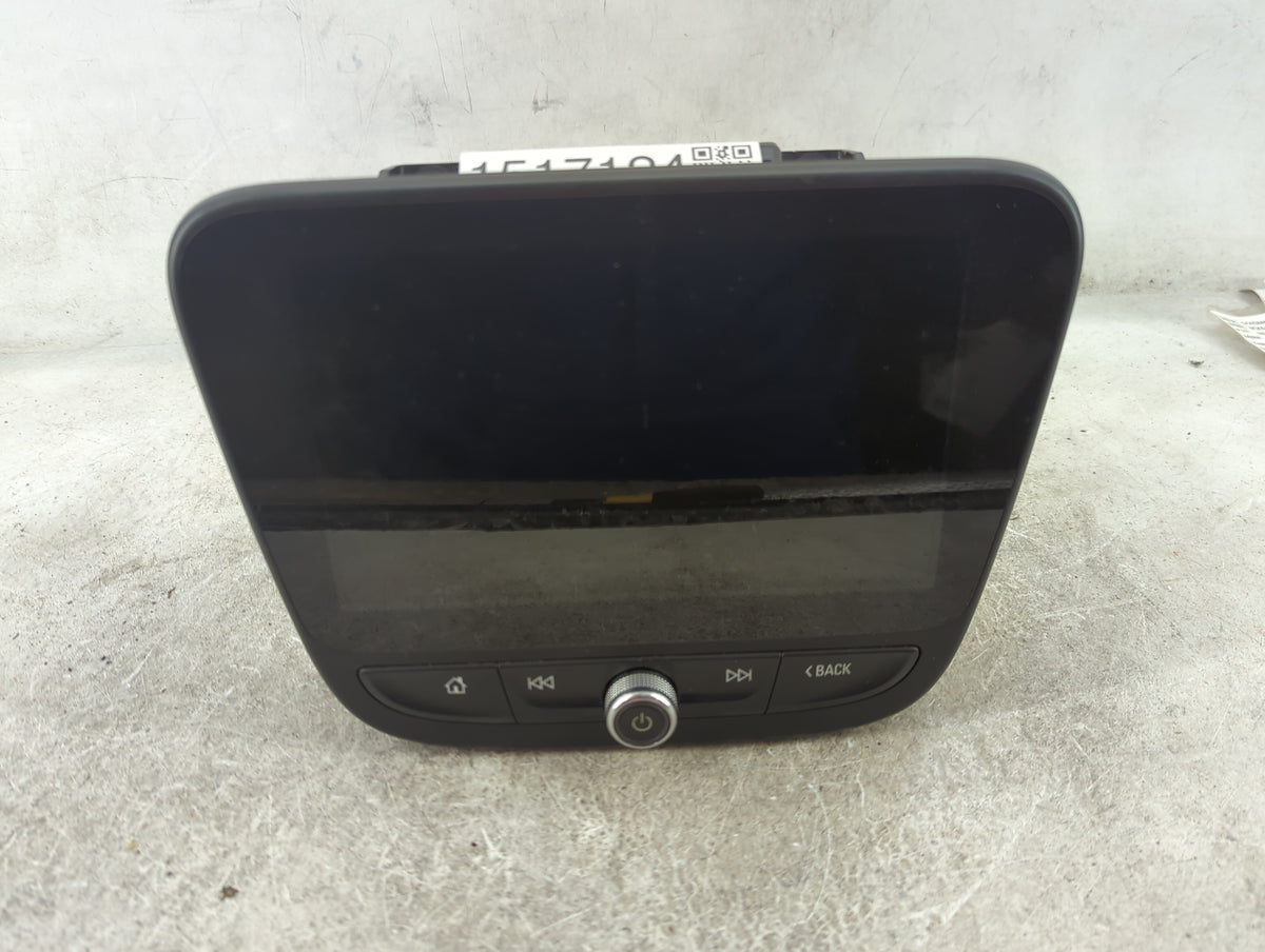 2022 Chevrolet Malibu Information Radio Display Screen Black 1517124 - Oemusedautoparts1.com