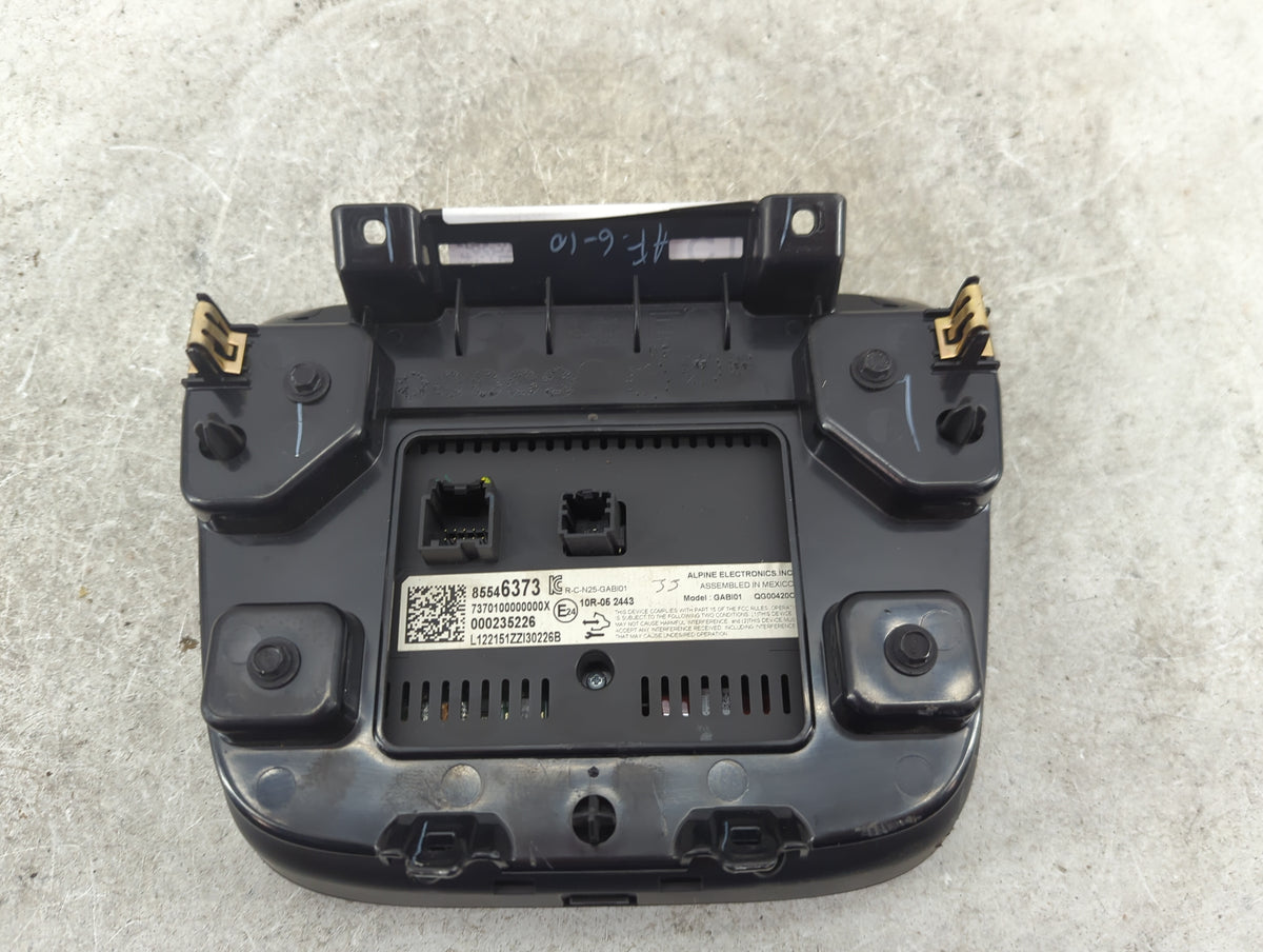 2022 Chevrolet Malibu Information Radio Display Screen Black 1517124 - Oemusedautoparts1.com