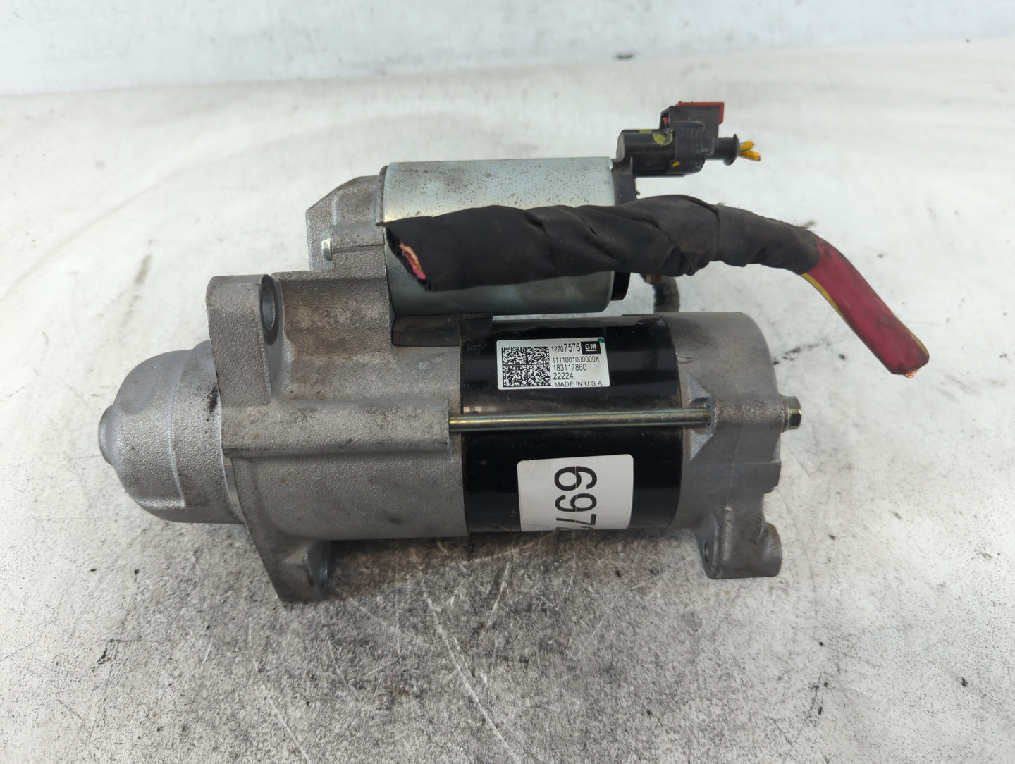 2022 Chevrolet Malibu Car Starter Motor Solenoid OEM P/N:12707576 Fits OEM Used Auto Parts - Oemusedautoparts1.com