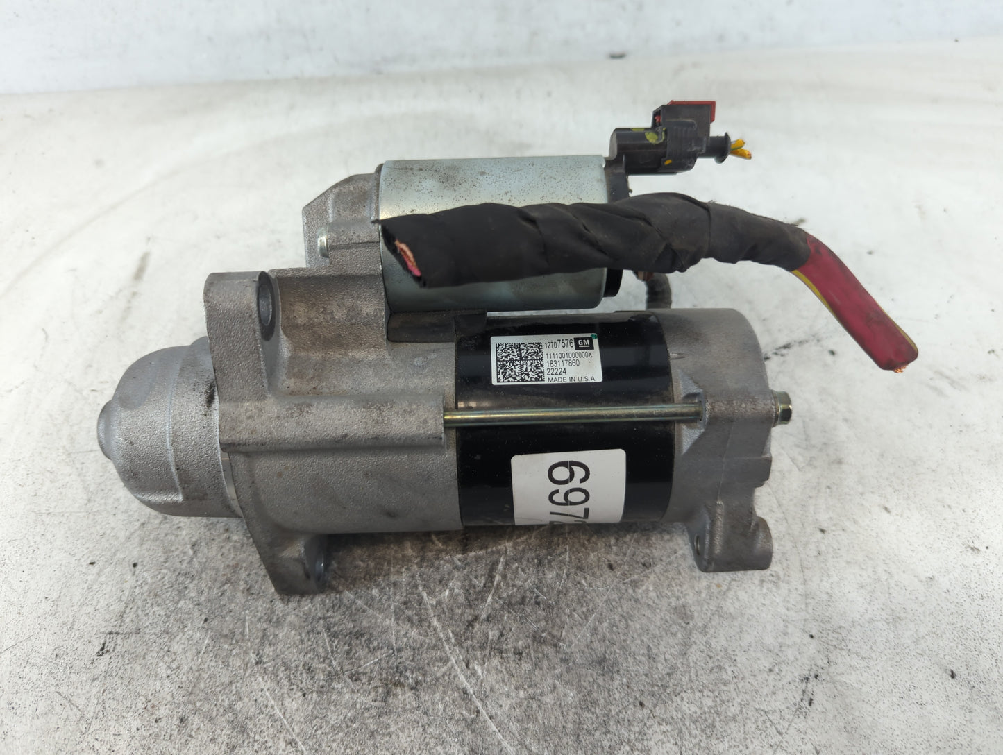 2022 Chevrolet Malibu Car Starter Motor Solenoid OEM P/N:12707576 Fits OEM Used Auto Parts - Oemusedautoparts1.com
