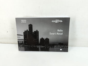 2022 Chevrolet Malibu Owners Manual Book Guide P/N:84752861 C OEM Used Auto Parts - Oemusedautoparts1.com