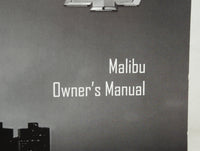 2022 Chevrolet Malibu Owners Manual Book Guide P/N:84752861 C OEM Used Auto Parts - Oemusedautoparts1.com