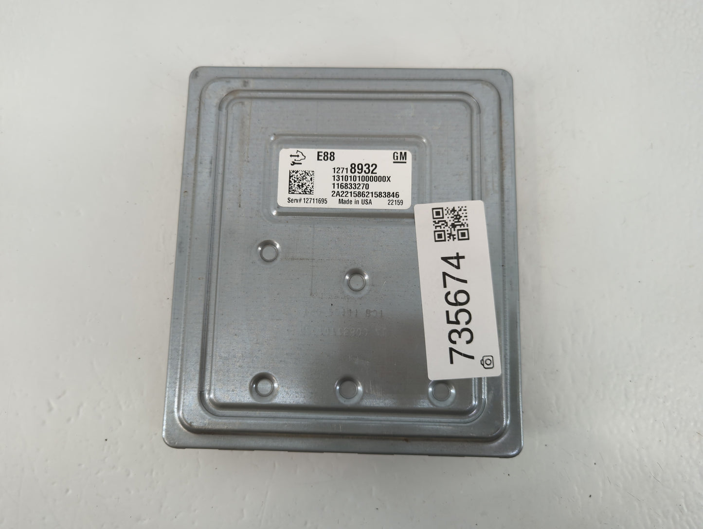 2020-2021 Chevrolet Malibu PCM Engine Control Computer ECU ECM PCU OEM P/N:12718932 Fits Fits 2020 2021 2022 OEM Used Auto P
