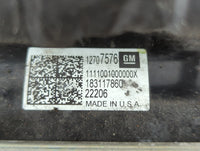 2022 Chevrolet Malibu Car Starter Motor Solenoid OEM P/N:12707576 Fits OEM Used Auto Parts - Oemusedautoparts1.com