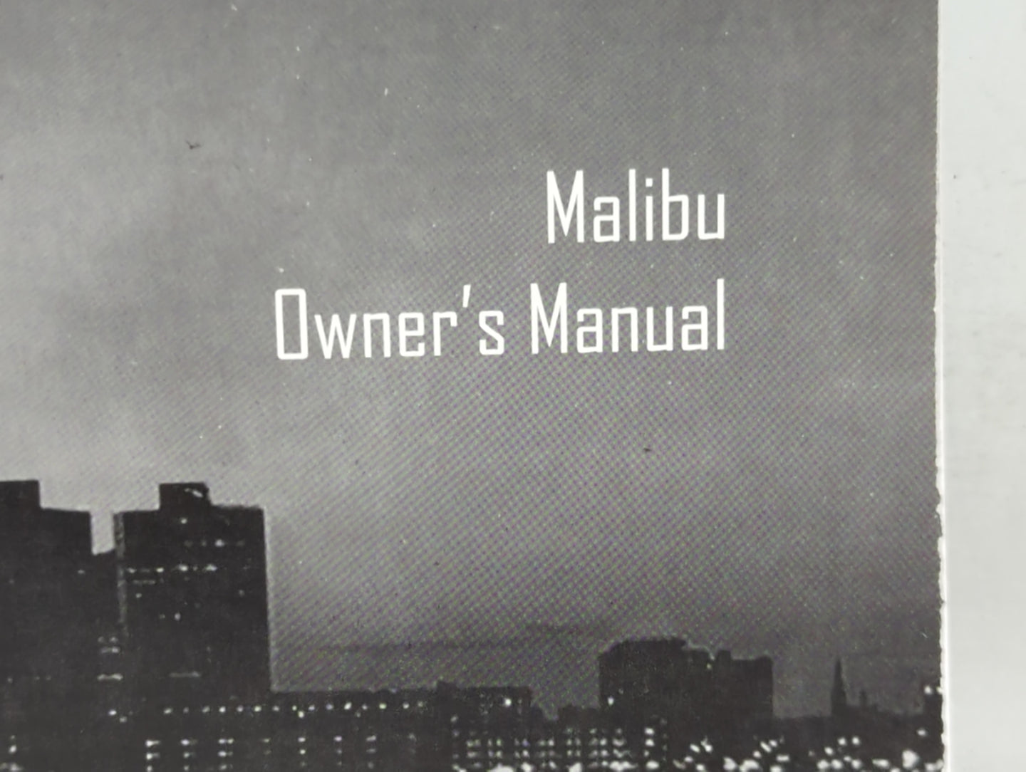 2022 Chevrolet Malibu Owners Manual Book Guide P/N:84752861 OEM Used Auto Parts - Oemusedautoparts1.com