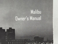 2022 Chevrolet Malibu Owners Manual Book Guide P/N:84752861 OEM Used Auto Parts - Oemusedautoparts1.com
