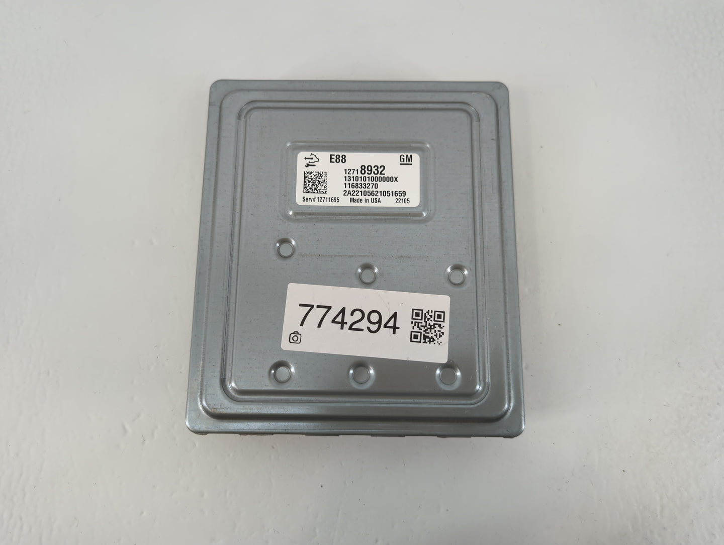 2020-2021 Chevrolet Malibu PCM Engine Control Computer ECU ECM PCU OEM P/N:12718932 Fits Fits 2020 2021 2022 OEM Used Auto P