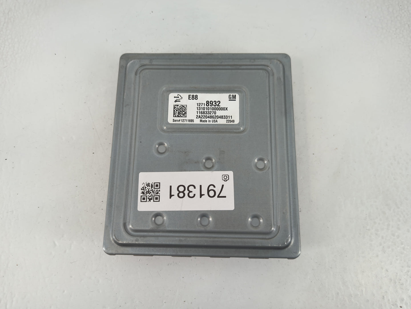 2020-2021 Chevrolet Malibu PCM Engine Control Computer ECU ECM PCU OEM P/N:12718932 Fits Fits 2020 2021 2022 OEM Used Auto P
