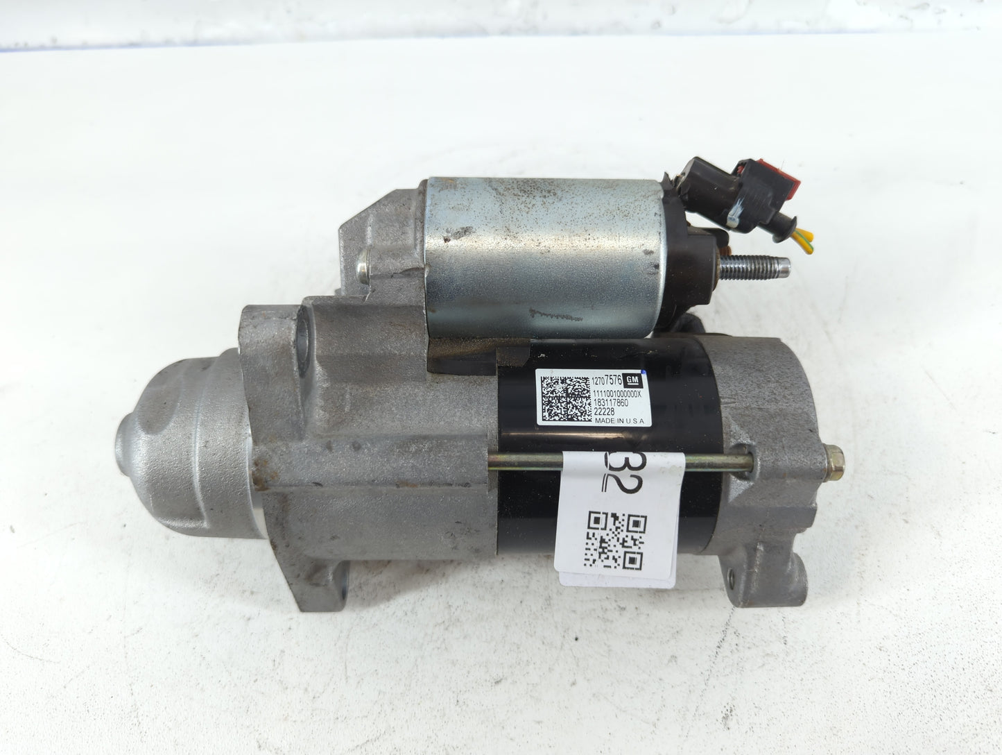 2017-2021 Chevrolet Malibu Car Starter Motor Solenoid OEM P/N:12707576 Fits Fits 2017 2018 2019 2020 2021 2022 OEM Used Auto