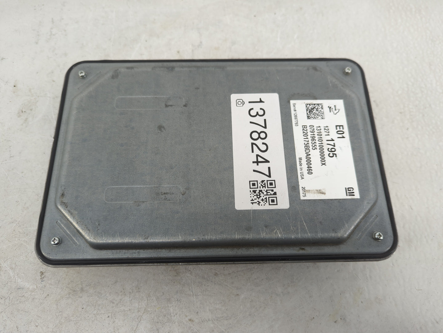 2021-2022 Chevrolet Silverado PCM Engine Control Computer ECU ECM PCU OEM P/N:12711795 Fits Fits 2020 2021 2022 OEM Used Aut