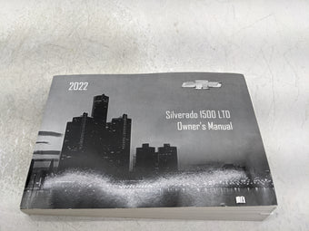 compare product 2022 Chevrolet Silverado 1500 Owners Manual Book Guide OEM Used Auto Parts
