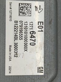 2022 Chevrolet Silverado 1500 PCM Engine Control Computer ECU ECM PCU OEM P/N:12716470 12718010, 13101010000000X, 07919655 F