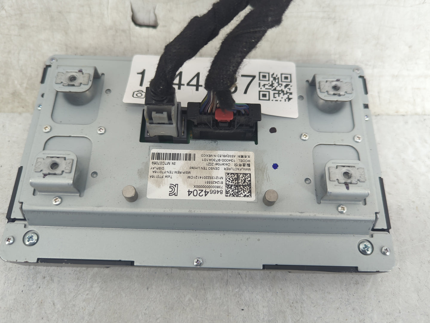2020-2022 Chevrolet Silverado 1500 Information Display Screen - Oemusedautoparts1.com