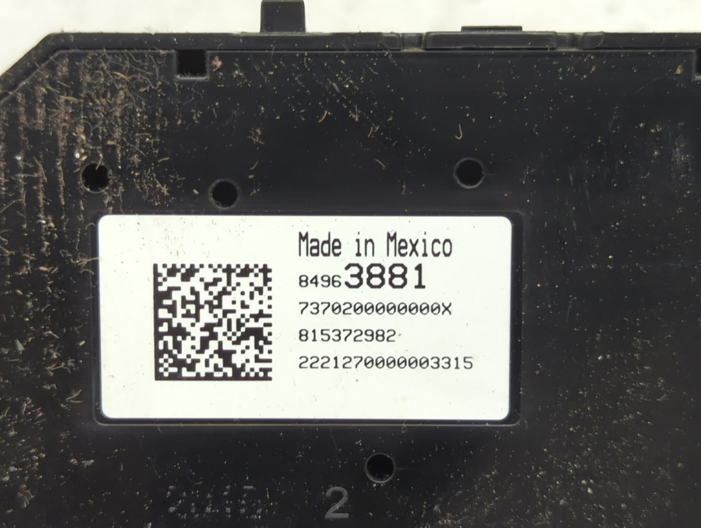 2019-2022 Chevrolet Silverado 1500 Climate Control Module Temperature AC/Heater Replacement P/N:84963881 Fits OEM Used Auto 