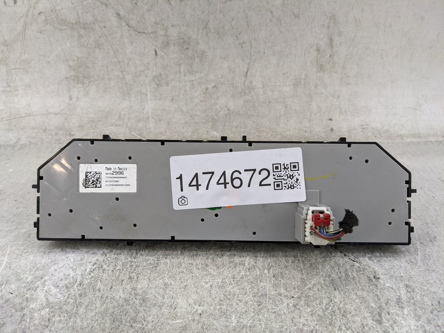 2022 Chevrolet Silverado 1500 Climate Control Module Temperature AC/Heater Replacement P/N:86782996 815372982 Fits OEM Used 